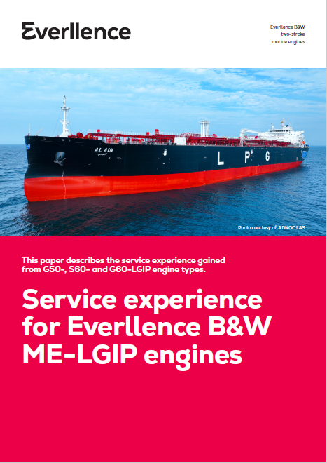 Service experience for Everllence B&W ME-LGIP engines